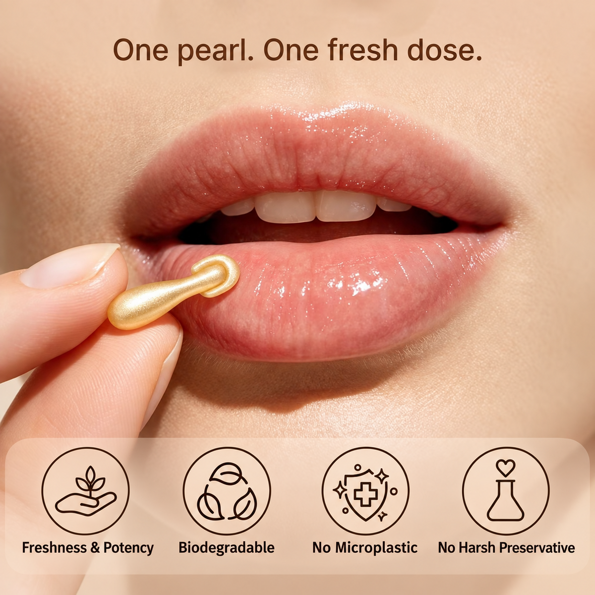 The Lip Hydrating Beauty Serum Pearls