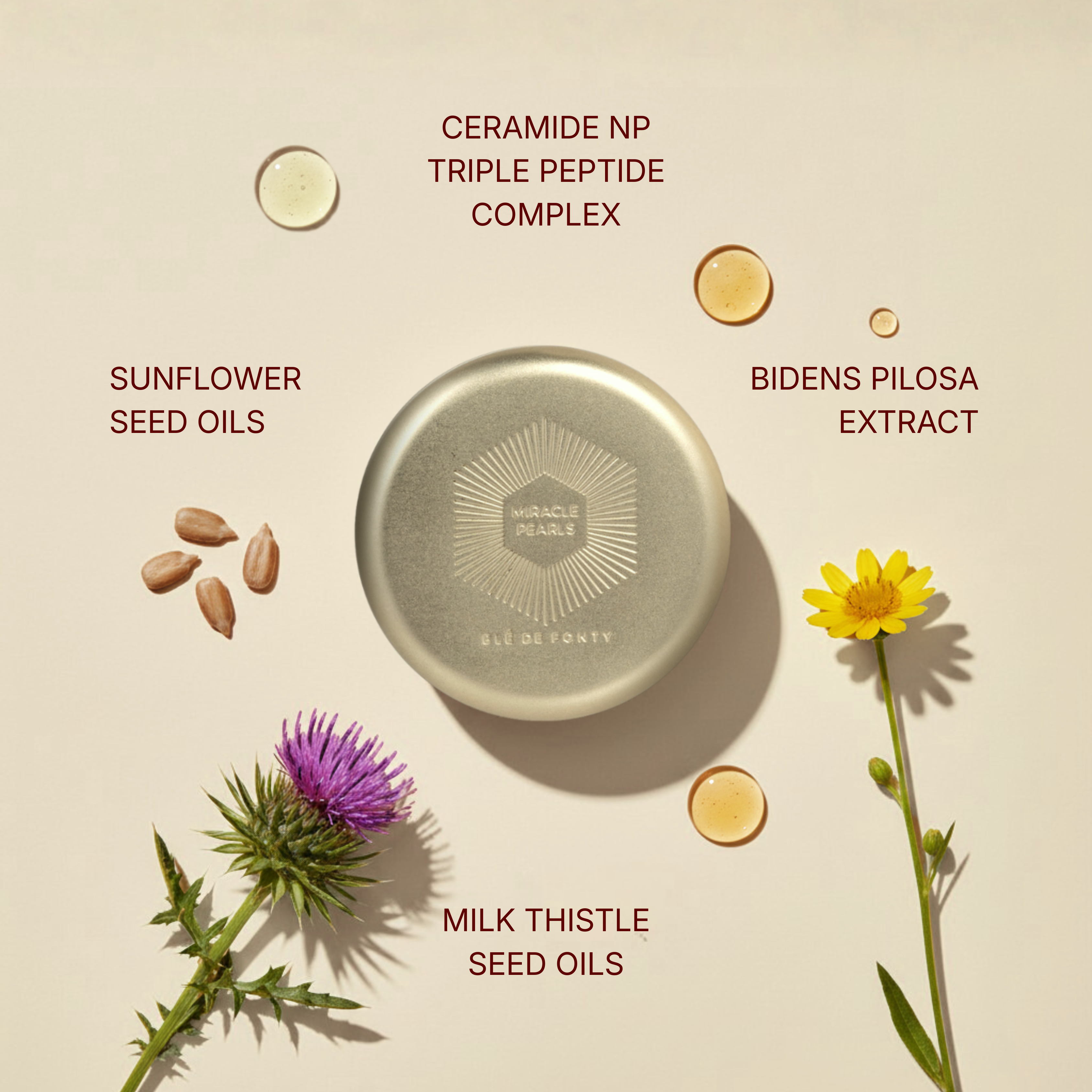Neck Smoothing Beauty Serum Pearls